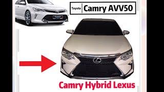 Toyota Camry hybrid 【Lexus style bumper 】zs custom