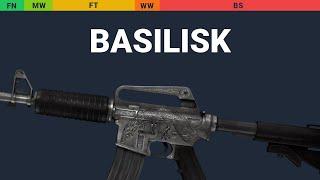 M4A1-S Basilisk - Skin Float And Wear Preview