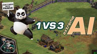 AOE2:DE | Daut vs 3 Extreme AI !