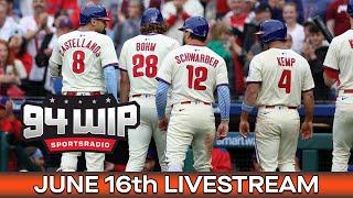94WIP LIVE: Philles Sweep Blue Jays!