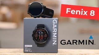 Garmin Fenix 8 AMOLED GPS Sportuhr - Unboxing (deutsch)