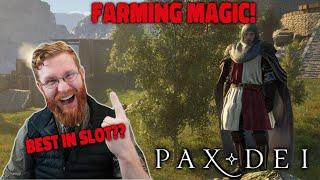 Pax Dei Early Access Farming Magic Items!