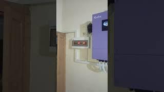 Knox 8kw hybrid IP66 inverter installation full complete thanks Allan #knox #knoxsolar