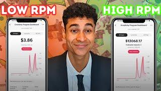 Use these 4 Viral High RPM TikTok niches for the TikTok creativity program beta