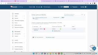 Хостинг timeweb.ru. Работа с базами данных. 2023 год