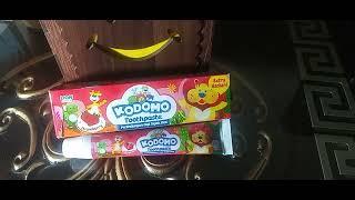 Kodomo toothpaste for kids #daily #kids#beauty #paste#brush