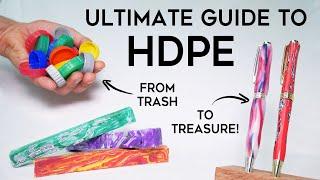 Beginners' Guide to Melting HDPE - How to Make a Recycled Plastic Pen