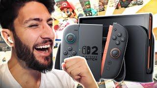 NINTENDO SWITCH 2 & NEW MARIO KART REACTION | Gamescage Reacts