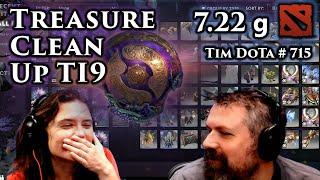 Dota 2 |  TI9 Treasure Opening Clean Up | Tim Dota with JoJo | #715