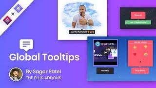 Setup Global tooltips in Elementor Widgets - The Plus Addons for Elementor