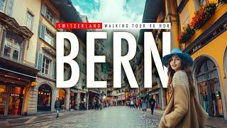 Experience Bern's Beauty | Enchanting 4k60 HDR Walking Tour | European Walking Tours