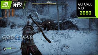 God of War Ragnarok PC | RTX 3060 1080p, 1440p, 4K DLSS 3.7 + FSR 3.1 FG | PC Performance