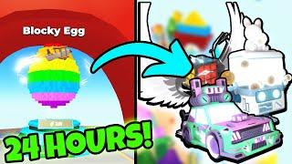 Hatching The Block Egg For *24 HOURS* In Tapping Legends Final!