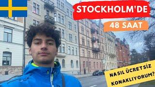 2 GÜNLÜK STOCKHOLM GEZİSİ! Yurtdışında ÜCRETSİZ Konaklama! (VLOG)