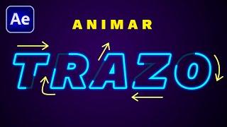 ⭕ Animate Text with STROKE in After Effects