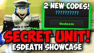 [2 Codes] New Secret Unit Esdeath Showcase in Ultimate Tower Defense!