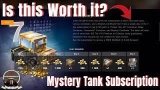 IS THE MYSTERY TANK SUBSCRIPTION OFFER WORTH IT IN WOTB?