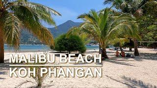 Malibu Beach - Magic - White sand - Crystal clear water - Thailand - Koh Phangan - 4K