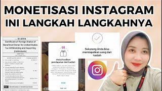 CARA MENGISI AKUN PEMBAYARAN & ISI PAJAK UNTUK MONETISASI REELS INSTAGRAM