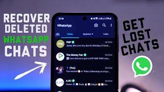 How to Recover/ Restore WhatsApp Chats? Recover Chats Without Backup!