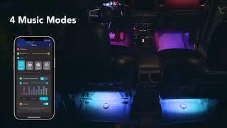 Govee RGBIC Interior Car Lights （30 Scene Mode + 4 Music Mode)--Without Remote Control H7090