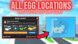 *EASY GUIDE* To Find ALL EGGS In Car Dealership Tycoon's Easter Egg Hunt Event!