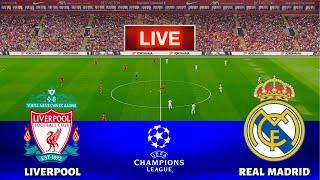 LIVE | LIVERPOOL vs REAL MADRID - UEFA Champions League | PES 21 Simulation