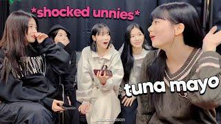 eunchae's *dad joke* made her unnies proud