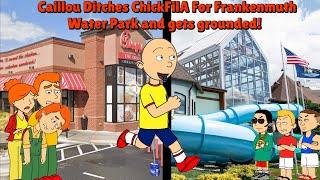 Caillou Ditches Chick-Fil-A For Frankenmuth Water Park And Gets Grounded! My 2nd Most GoAnimate Ever