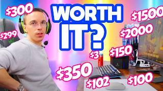 The MOST Expensive Gaming Gear Experiment