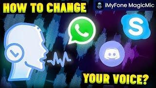 How to Change Your Voice in Discord|WhatApp|Skype? iMyfone MagicMic Ai Voice Changer