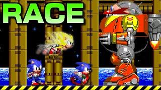 Running an Extremely Close Sonic 2 Race