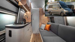 LUXURY HOTEL van camper 2023: Globe Traveller Falcon. VW Crafter 4x4. Excellent! 5*