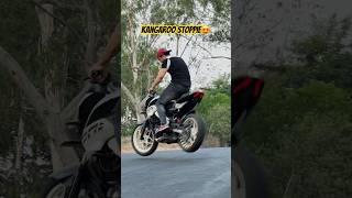 Kangaroo stoppie by faraz stunt rider #farazstuntrider #bikers #superbikes #hayabusa
