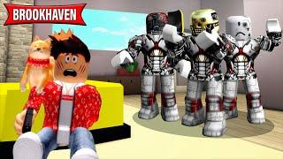 La Plus Grande INVASION DE ROBOTS sur BROOKHAVEN RP ROBLOX… 