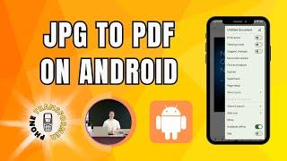 How to Convert Jpg to Pdf on Android