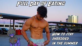 Full Day of Eating for Summer Shredding (2500 Cals) / Cutting Tips - Hyperbolic Time Chamber Ep. 1