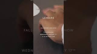 LEMAIRE F/W 2024/2025 teaser 02