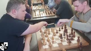 CM V. Mikhailovsky (2402) vs FM Megavolt (2236). Chess Fight Night. CFN. Blitz