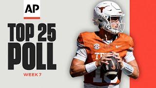 AP Top 25 Poll Released: Texas RETURNS to No. 1, Alabama DROPS 6 spots after SHOCKING loss