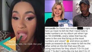 Cardi B ATTACKS Hollyscoop’s Maddison Hill & Courtney Revolution! | Daily Rewind