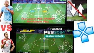 Multiplayer Efootball 2024  PPSSPP   JR 21