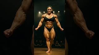 How a Female Bodybuilder made a history on the stage #shorts