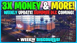 GTA 5 Online Weekly Update! Summer DLC Coming Soon! 3X Money & More!