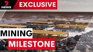 Australia's mega salt mine - Opening the floodgates to the world | 7NEWS