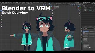 From Blender to VRM: Prepare your own Vtuber Model