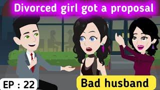 Bad husband part 22 | English story | Animated story | English learning stories | Sunshine English