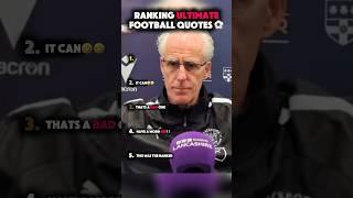 Iconic Football Quotes ️ #football #quotes #iconic