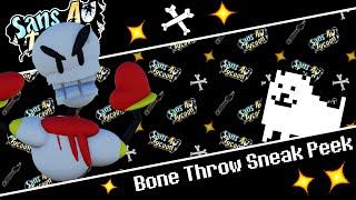 Bone Throw Sneak Peek | Sans AU Tycoon