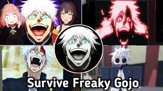 Roblox Survive Freaky Gojo New Secret Evil Gojo Ending Full Walkthrough New UPDATE